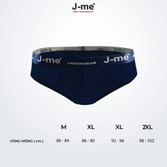 Quần sịp nam J-me, Quần lót tam giác, vải bamboo mềm mịn, co dãn 4 chiều, kháng khuẩn hiệu quả, Lưng 3cm - JM048SH