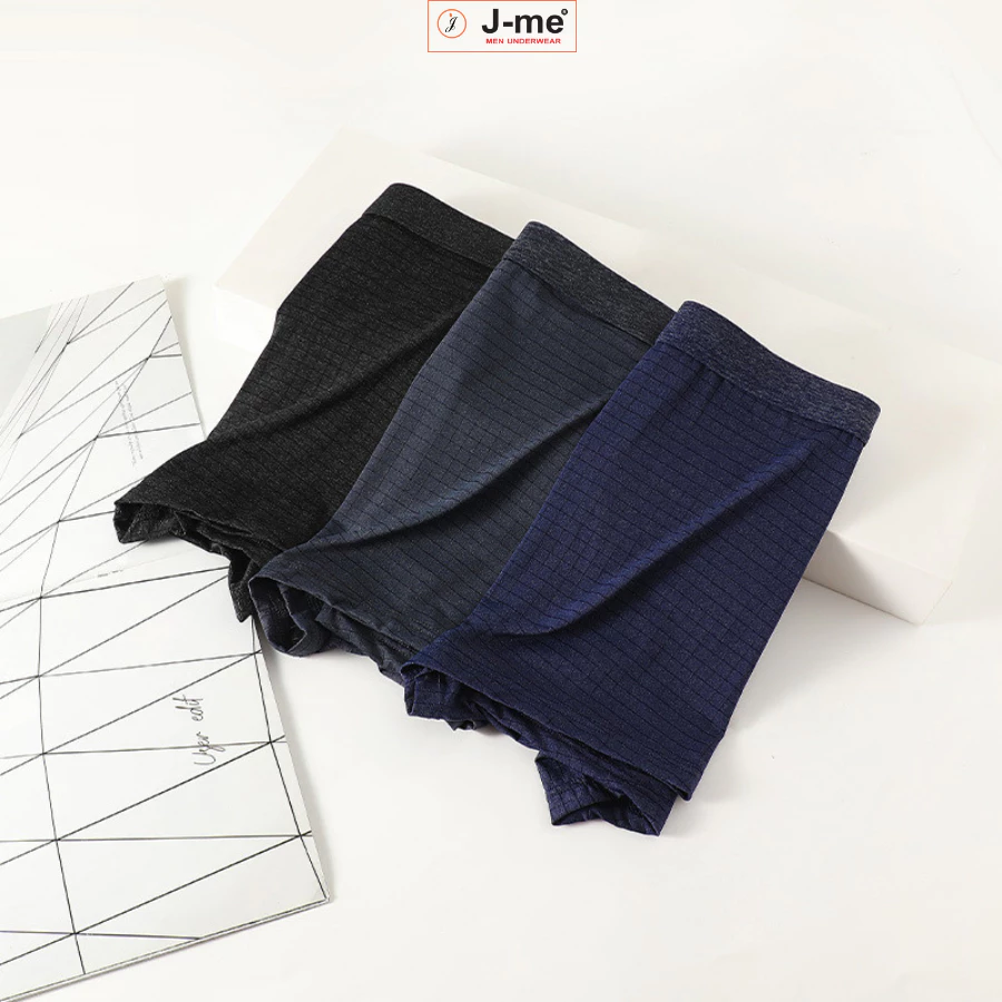 Quần Lót Boxer Nam J-me, Vải Thun Lạnh Co Dãn, Thoáng mát, Thoải Mái, nhanh khô JM405SH