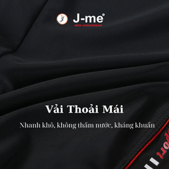Quần bơi nam J-me, 60kg đến 80kg mặc vừa, co dãn 4 chiều, kiểu dáng thể thao - JMB991SH