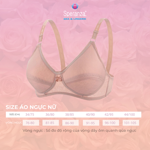 Áo ngực nữ không gọng mút cotton mềm mỏng nhẹ thoải mái SPA2828SH