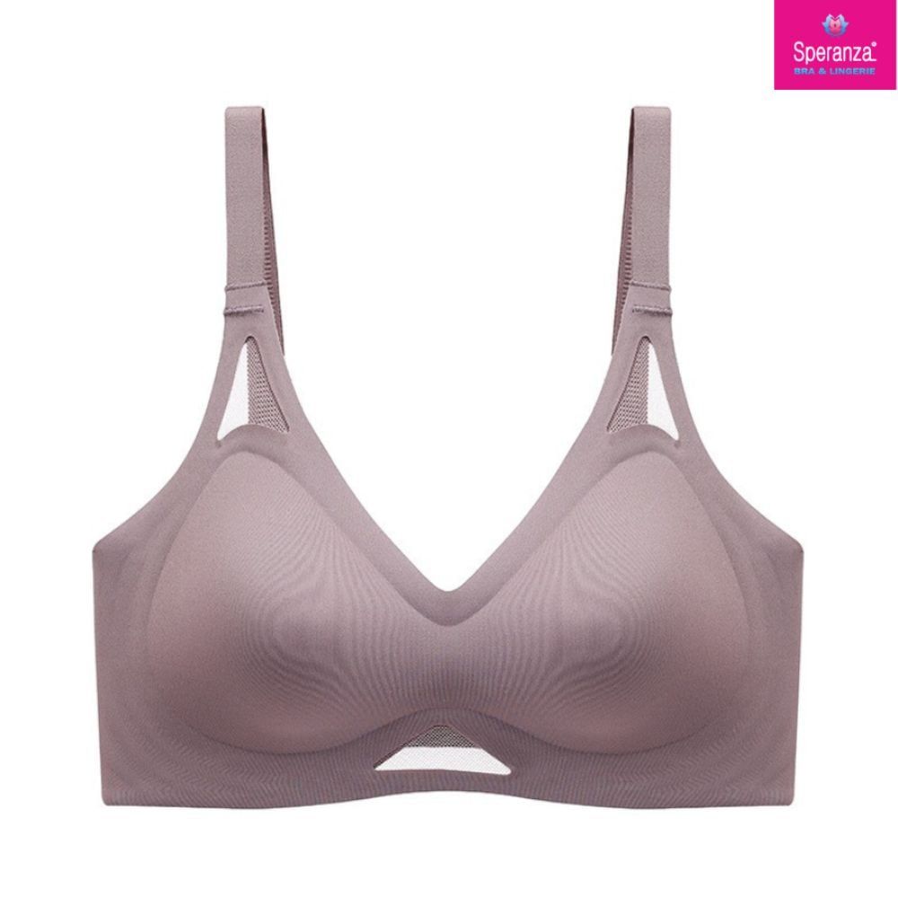 Áo ngực nữ không gọng mút mỏng su ép mềm mát tạo dáng SPA035CNK