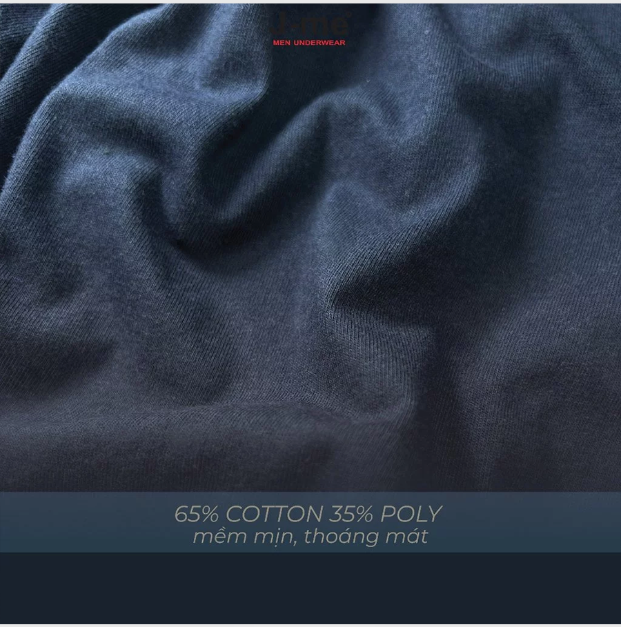 Combo 4 quần đùi nam J-me, quần thun cotton, mặc nhà và mặc ngủ thoải mái - JMB030SH