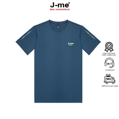 Áo Thun Thể Thao Nam J-me Co Giãn 4 Chiều, Thoáng Mát, Nhanh Khô, Mặc Đi Tập Gym Chạy Bộ - JMT124SH