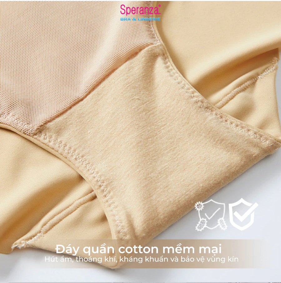 Quần Lót định hình eo Speranza mềm mại và thoải mái màu trơn thường ngày cho nữ - SPQG5616SH