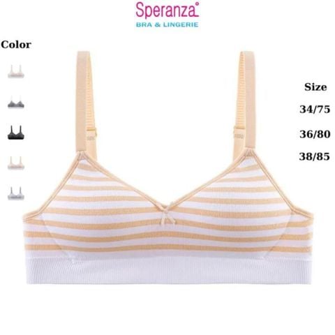 Áo lá nữ kiểu cổ chữ V kẻ sọc gợi cảm SPAL0968SH