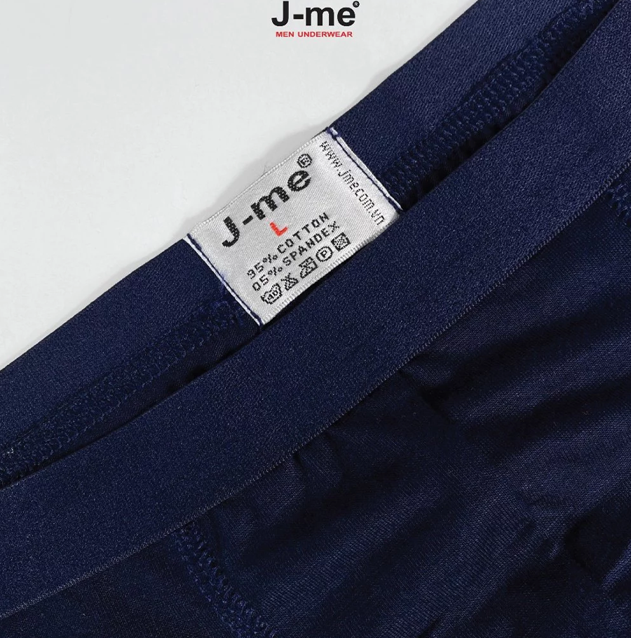 Quần lót Boxer nam J-me, lưng thun 3cm, thoải mái, vải cotton mềm mịn co dãn 4 chiều - JM011SH