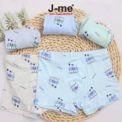 Combo 2 Quần Lót Trẻ Em Modal Cotton J-me, Họa Tiết Xinh Xắn - Dành Cho Trẻ 3-12 Tuổi - JMTE101SH