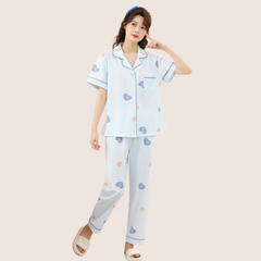 Bộ đồ ngủ ngắn tay Speranza, kết hợp sự thoải mái và thời trang, chất lượng cao SBD788SH