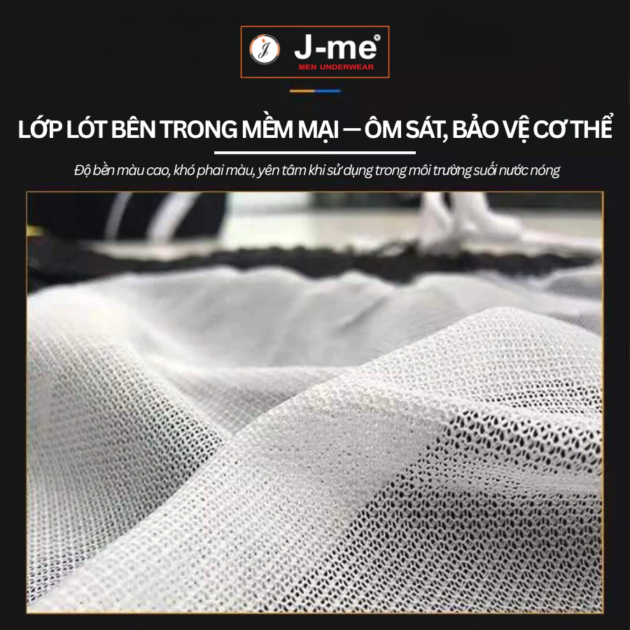 Quần Bơi Nam J-me Thoải Mái – Chất Liệu Cao Cấp, Dành Cho Bơi Lội Và Thể Thao Dưới Nước - JMB5862SH