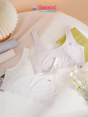 Áo lót bé gái Speranza | Áo vest trẻ em mềm mại, thoáng khí, chống lộ, co giãn 4 chiều - SPAL0712SH