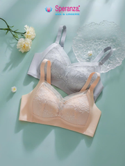 [CÓ SIZE LỚN 42-44] Áo Ngực Không Gọng Modal – Dáng Lớn, Đệm Định Hình, Mặc Êm Cả Ngày - SPA2501SH