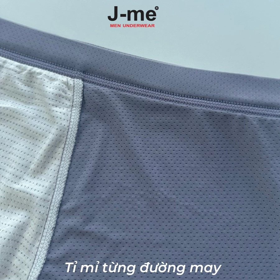 Quần sịp boxer nam J-ME, thun lạnh mềm mịn, nhiều lỗ thoáng khí - JM851SH