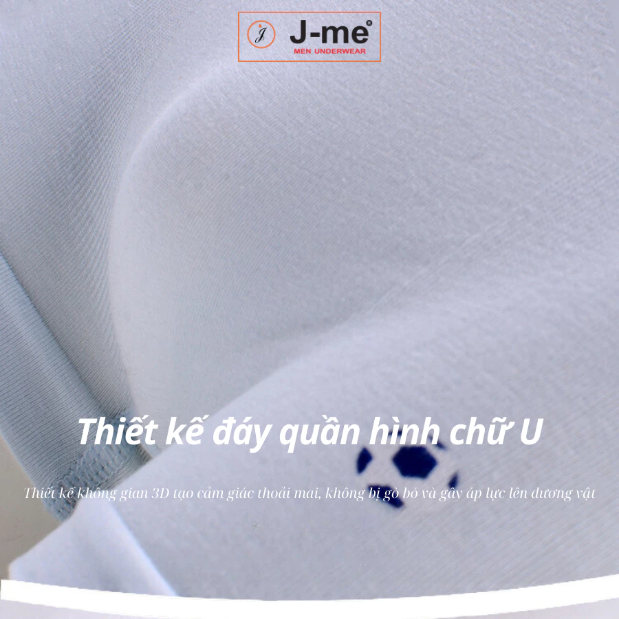 Quần lót bé trai J-me, Kiểu dáng boxer, chất liệu mềm mại thấm hút và khử mùi mồ hôi - JMTE380SH