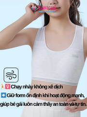 Áo Lót Bé Gái Speranza Siêu Nhẹ, Thoáng Khí, Không Tuột Vai, Thiết Kế Thể Thao – SPAL0107SH