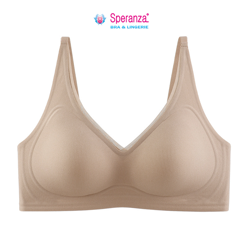 Áo ngực nữ không đường may v-line  mềm gom ngực tạo dáng SPA533SH