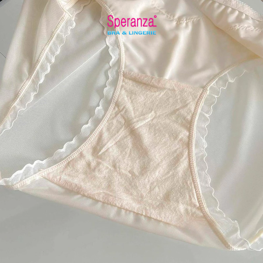 Quần lót nữ ren tạo dáng ngọt ngào cotton ôm mông SPQ878SH
