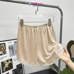 Quần lót nữ dạng short Speranza lụa lạnh freesize 40-65kg có ren mặc váy mặc ngủ dễ thương SPQ0419SH