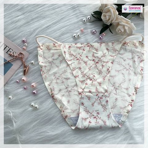 Quần lót nữ họa tiết da beo trơn dây mảnh SPQ666SH