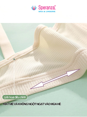 Áo ngực không gọng nữ Speranza nâng ngực tự nhiên, mút mỏng nhẹ, thoáng khí cho ngực nhỏ - SPA1018SH
