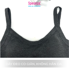 Áo 2 dây nữ Speranza, vải cotton mềm mại, kèm mút ngực SPAL610SH