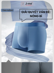 Quần Lót Nam J-me, Không Đường May, Dáng Đùi - Chất Thoáng Khí, Mỏng Nhẹ, Size Lớn - JM0546SH