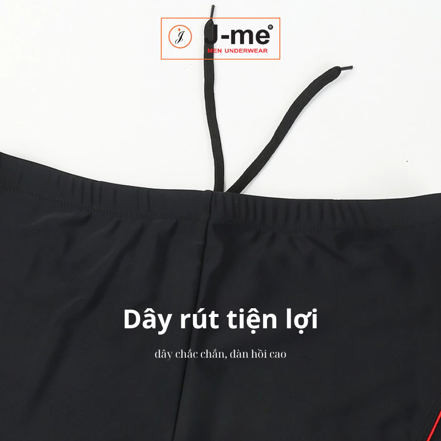 Quần bơi nam J-me, 60kg đến 80kg mặc vừa, co dãn 4 chiều, kiểu dáng thể thao - JMB991SH