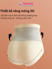 Quần Lót Định Hình Nữ Cạp Cao – Chống Cuộn, Nâng Mông, Siết Eo Chuẩn Dáng Tự Nhiên - SPQ371SH