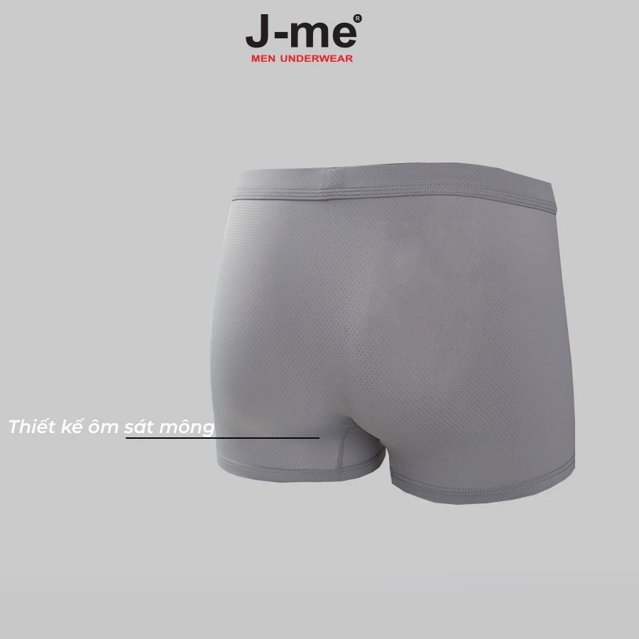 Quần sịp boxer nam J-ME, thun lạnh mềm mịn, nhiều lỗ thoáng khí - JM851SH
