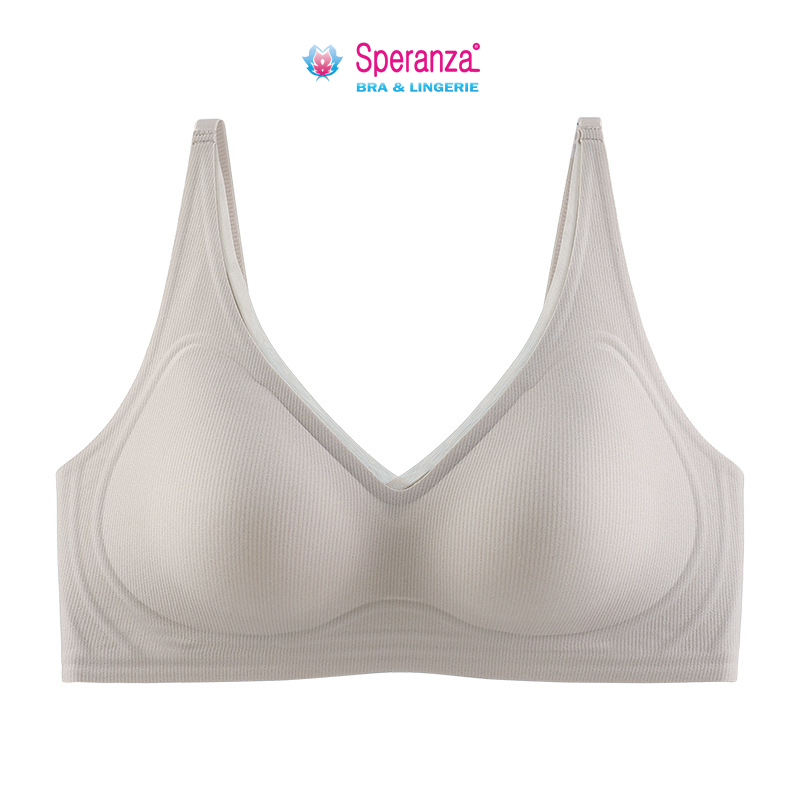 Áo ngực nữ không đường may v-line  mềm gom ngực tạo dáng SPA533SH