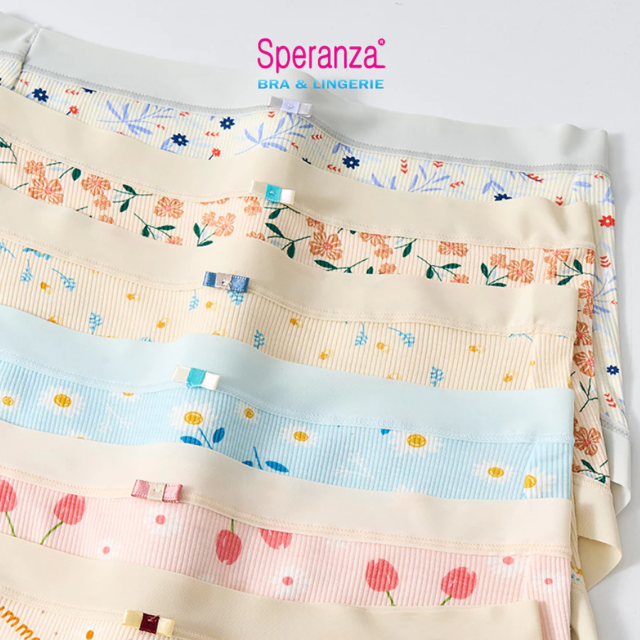 Quần lót nữ không đường may cotton kháng khuẩn dáng ôm SPQ02219SH