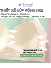Áo ngực không gọng nữ Speranza nâng ngực tự nhiên, mút mỏng nhẹ, thoáng khí cho ngực nhỏ - SPA1018SH