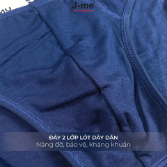 Quần sịp nam J-me, Quần lót tam giác, vải bamboo mềm mịn, co dãn 4 chiều, kháng khuẩn hiệu quả, Lưng 3cm - JM048SH
