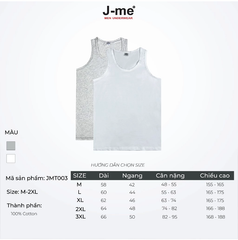 Áo Lót Nam Cotton Mỏng Nhẹ, Giữ Nhiệt Chất Liệu 100% Cotton, Thích Hợp Mặc Trong Trời Lạnh JMT006SH