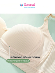 Áo ngực không gọng nữ Speranza nâng ngực tự nhiên, mút mỏng nhẹ, thoáng khí cho ngực nhỏ - SPA1018SH