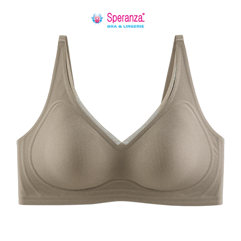 Áo ngực nữ không đường may v-line  mềm gom ngực tạo dáng SPA533SH