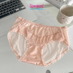Quần lót nữ ren tạo dáng ngọt ngào cotton ôm mông SPQ878SH