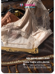 Quần Lót Nữ Ren Gợi Cảm Speranza | Chất Lụa Mềm, Đáy Cotton Thoáng Mát | Size M–XL - SPQ558SH