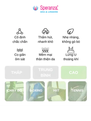 Áo ngực không gọng nữ Speranza nâng ngực tự nhiên, mút mỏng nhẹ, thoáng khí cho ngực nhỏ - SPA1018SH