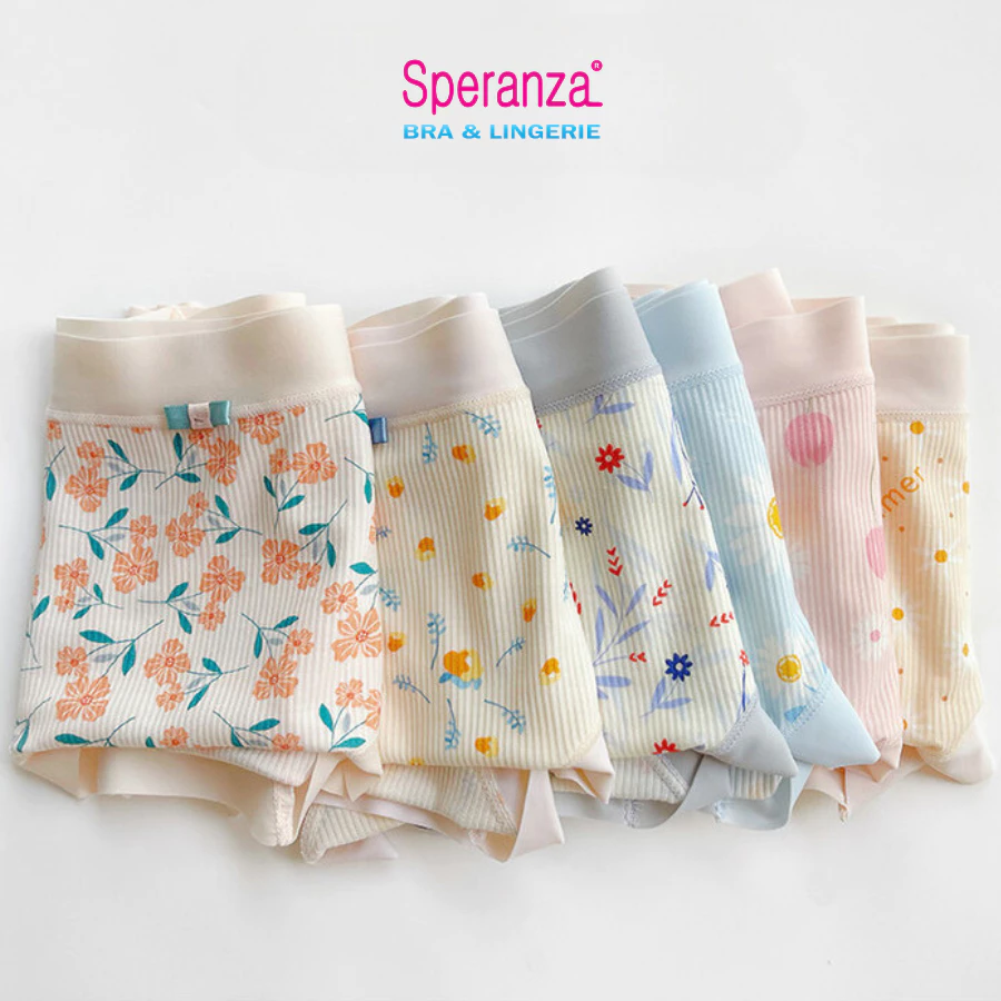 Quần lót nữ không đường may cotton kháng khuẩn dáng ôm SPQ02219SH