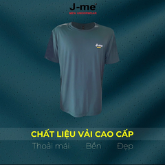Áo Thun Thể Thao Nam J-me Co Giãn 4 Chiều, Thoáng Mát, Nhanh Khô, Mặc Đi Tập Gym Chạy Bộ - JMT124SH
