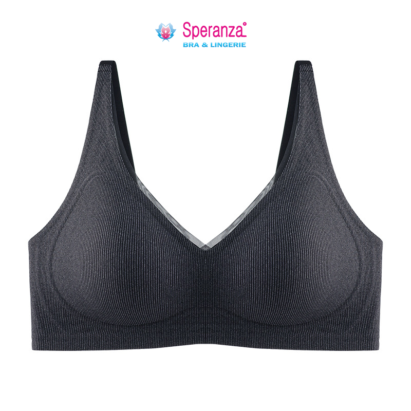 Áo ngực nữ không đường may v-line  mềm gom ngực tạo dáng SPA533SH