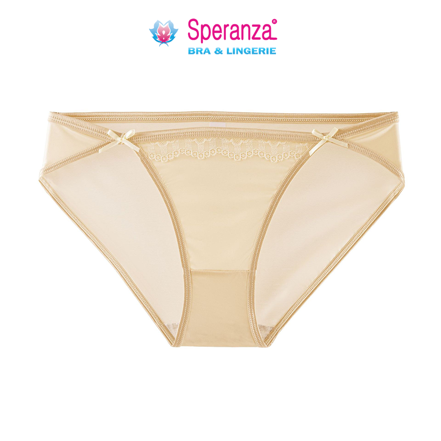 Quần Lót Nữ Ren Cao Cấp Speranza - Vải Lụa Mịn, Co Giãn 4 Chiều, Không Lộ Viền - SPQ557SH