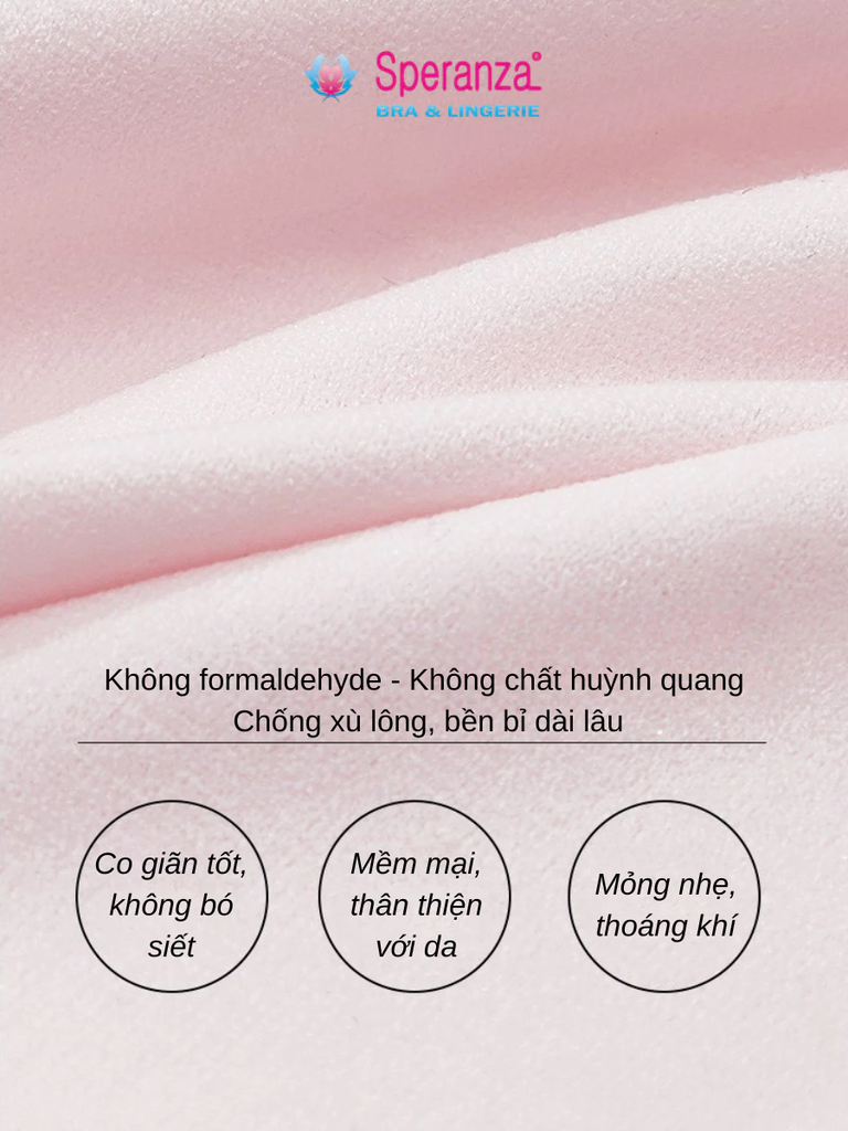 Áo ngực không gọng tuổi teen Speranza Mềm mại, nhẹ êm, dễ mặc mỗi ngày - SPA3881SH