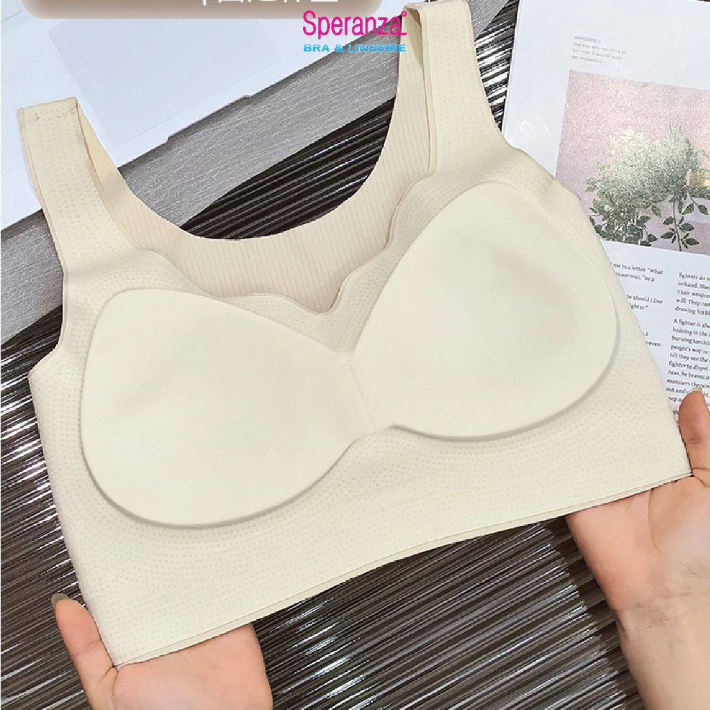 Áo lót nữ Speranza, Chất vải su mềm mịn, thoải mái, 40-68kg mặc vừa, không đường may - SPAL0520SH