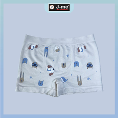 Quần lót bé trai J-me, Kiểu dáng boxer, chất liệu mềm mại thấm hút và khử mùi mồ hôi - JMTE380SH