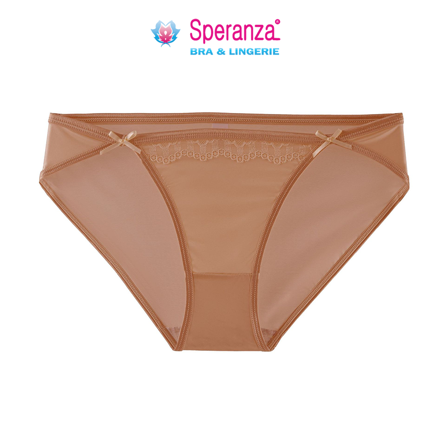 Quần Lót Nữ Ren Cao Cấp Speranza - Vải Lụa Mịn, Co Giãn 4 Chiều, Không Lộ Viền - SPQ557SH