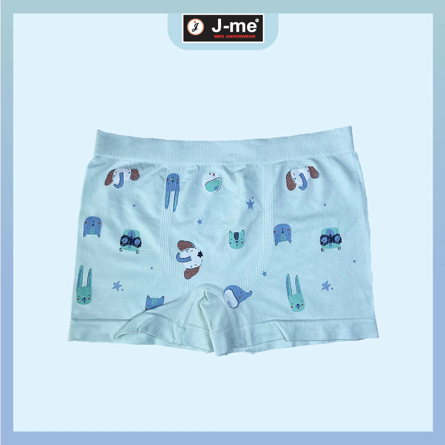 Quần lót bé trai J-me, Kiểu dáng boxer, chất liệu mềm mại thấm hút và khử mùi mồ hôi - JMTE380SH