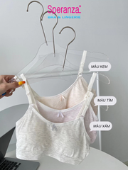 Áo lá nữ sinh Speranza, freesize phù hợp bé gái trung học từ 35-50kg, mềm mại thoáng mát SPAL7727SH