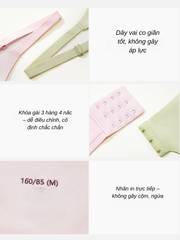 Áo ngực không gọng tuổi teen Speranza Mềm mại, nhẹ êm, dễ mặc mỗi ngày - SPA3881SH