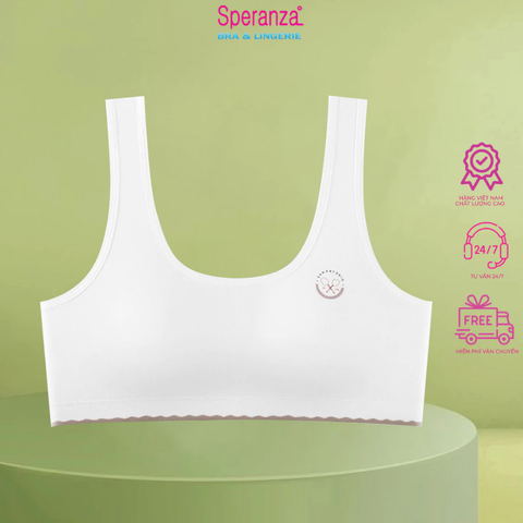 Áo lót học sinh có mút thoáng khí mềm dãn 4 chiều 40-55kg SPAL706SH